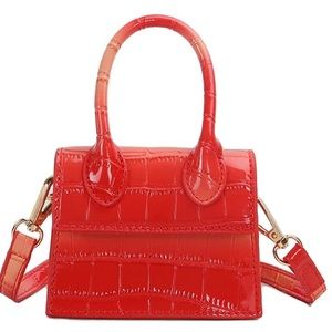 Red Mini Crossbody Purse